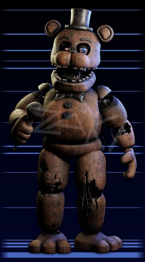 Withered Freddy Retexture Fivenightsatfreddys Fnaf Jumpscares Five