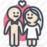 Icon Married Casado Premium Svg Estilo Others