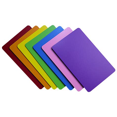 Blank Colored Plastic Card Card Supplier Smart One