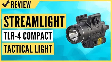 Streamlight 69240 Tlr 4 Compact Rail Mounted Tactical Light With Laser