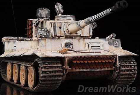 Award Winner Built 135 Panzer Ace Michael Wittmans Snow Tiger S04