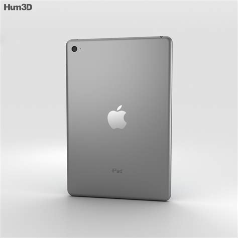 Apple Ipad Mini 4 Space Gray 3d Model Electronics On Hum3d