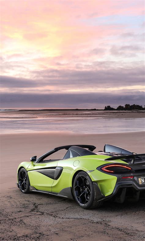 X Mclaren Lt Spider Rear View Iphone Hd K Wallpapers