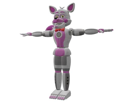 Mobile Five Nights At Freddy S Help Wanted Funtime Foxy The Models Resource
