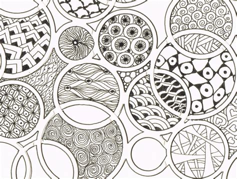 Circular Doodles Zentangle Patterns Doodles Zentangles Doodle Patterns