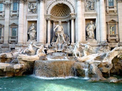 Italy Roma Trevi Fountain Free Stock Photo Public Domain Pictures