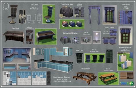 The Sims 4 Object Modeling By Christina Douk Simsvip