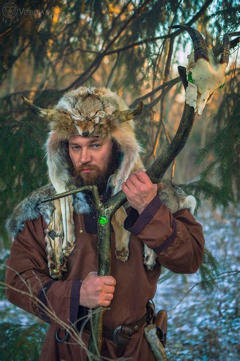 Viking Tribal Nordic Pagan Druid Shaman Woodman Forester Mythologie