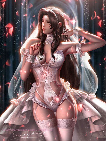 Aerith Gainsborough Final Fantasy Vii Image By Liangxing Zerochan Anime Image Board