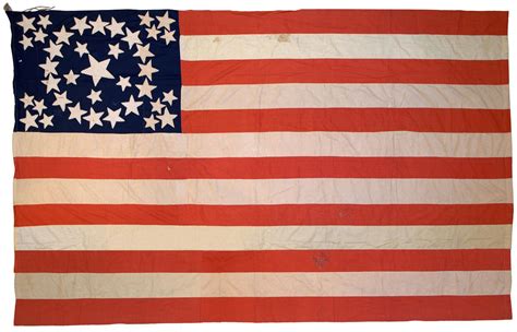 1876 Rare Medallion Flag Flag Americana American Flag
