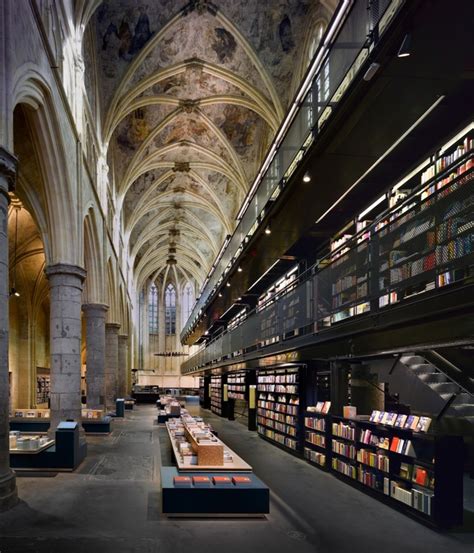 Old Church Converted Into A Modern Bookstore