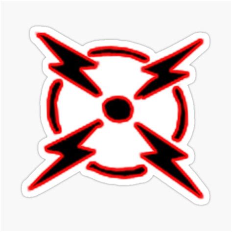 Volt Danger Force Chapa Cosplay Super Hero Tribute Sticker For Sale