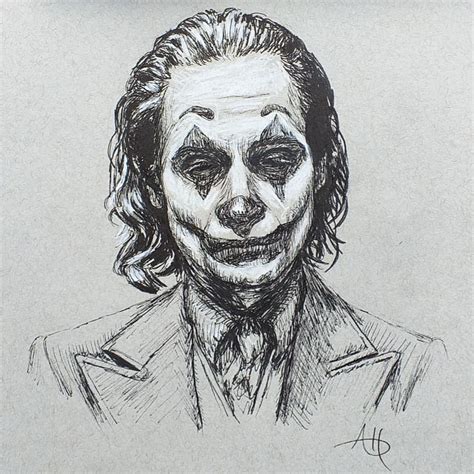 Drawing Joker Sketch Images Images Gallery