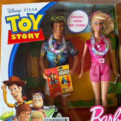 Disney Toy Story Hawaiian Vacation Barbie Ken Figure Ebay