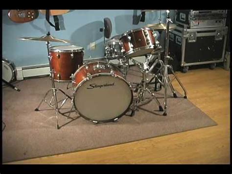 Africans would lay their hands on trees, or felled logs, to feel the natural. 1960's Slingerland Drums - YouTube