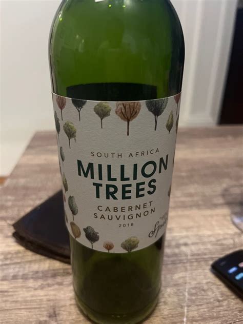 2018 Spier Cabernet Sauvignon Million Trees South Africa Coastal