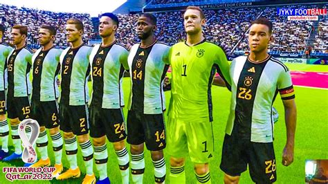 Pes Germany Vs Japan Group E Fifa World Cup 2022 Qatar Full