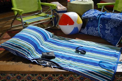 Make It Beach Towel Roll Up Cathie Filian And Steve Piacenza