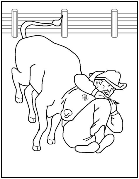 Rodeo Coloring Pages At GetColorings Free Printable Colorings