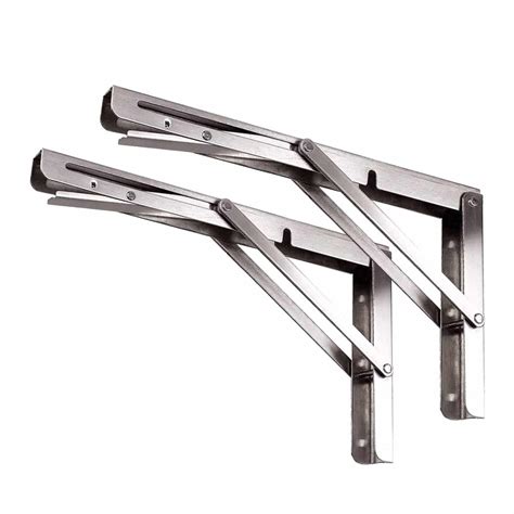 1. Toirxarn Folding Shelf Brackets With A Maximum Load Capacity Of 330 Ibs. Pack Of 2 