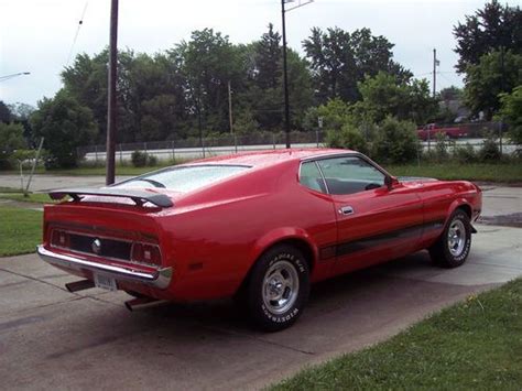 Sell Used 1973 Ford Mustang Mach I Fastback 2 Door Q Code 351 Cobra Jet