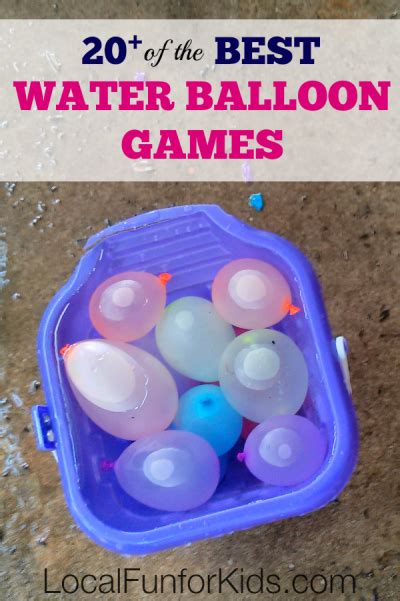 Some Of The Best Water Balloon Games For Summer Camp Field Day And Hot