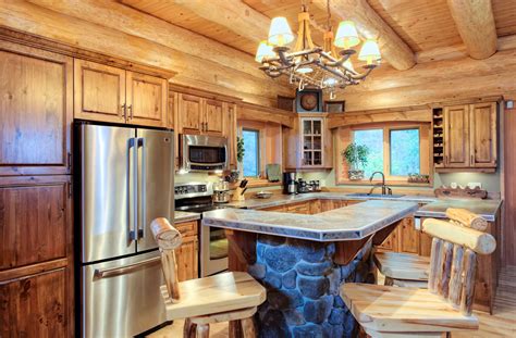 Best Kitchen Cabinets For A Log Home