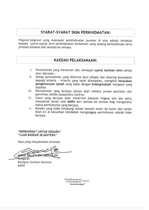 Bhd (sesb) | permohonan adalah dipelawa daripada warganegara malaysia yang berkelayakan dan b. Jawatan Kosong 2019 : Guru Mara - MOHD DAHARUDIN HAJI DAUD