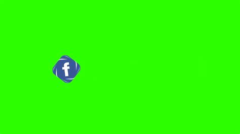 green screen lower third social media icon youtube