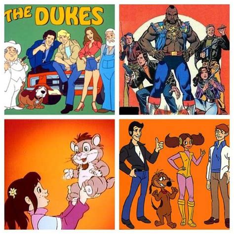 remember these 80 s cartoons adapted from the 80 s tv shows ~d~ classic tv pinterest duke
