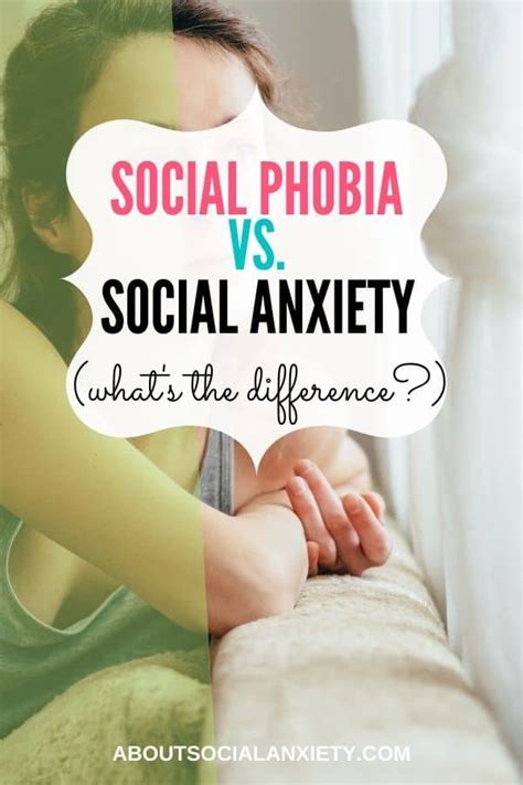 Whats The Difference Between Social Anxiety And Social Phobia About