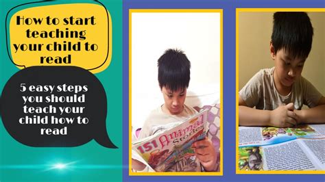 Learn To Read Age 4how To Start Teaching Child To Read5 Steps You