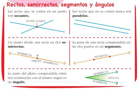 Matemáticas 3º Primaria Tipos De LÍneas Y Tipos De Rectas