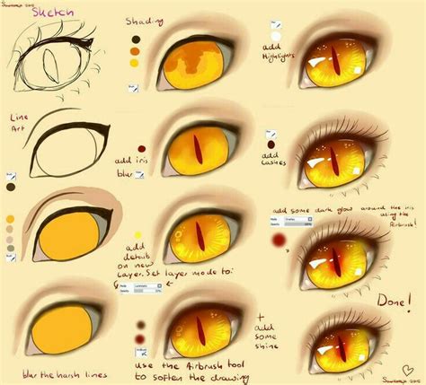 Anime Eyes Text Monster Demon How To Draw Mangaanime Eye Drawing