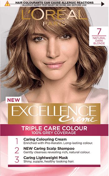 Excellence Crème 7 Natural Dark Blonde Permanent Hair Dye Hair Colour
