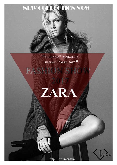 Poster Zaras Fashion Show 2017 On Behance
