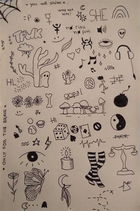 Desenhos No Caderno Em 2022 Rabiscos Aleatórios Desenho Do Caderno
