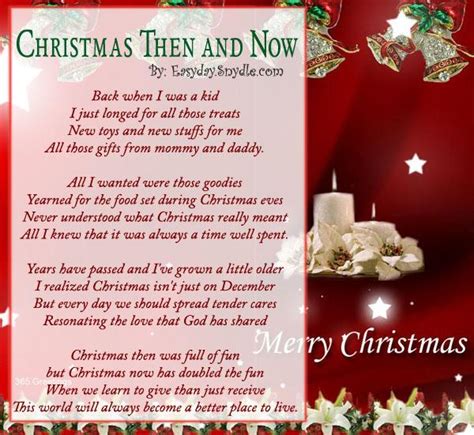 Christmas Poems For Friends Easyday