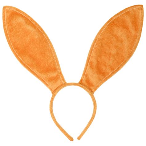 Funcredible Bunny Ears Headband Plush Easter Rabbit Ears Dark