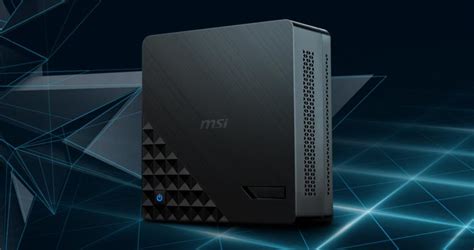 Msi Announces Cubi 2 Plus Mini Stx Pc Systems Systems News