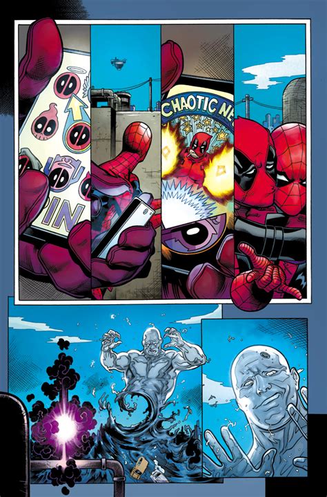 Advance Preview Spider Mandeadpool 1 By Joe Kelly And