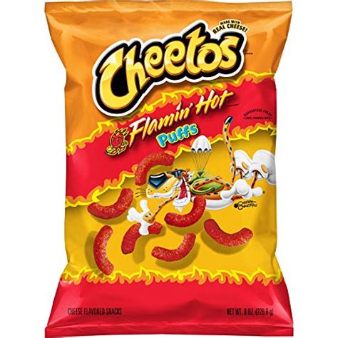 Cheetos Flamin Hot Puffs 8 Oz Pricepulse