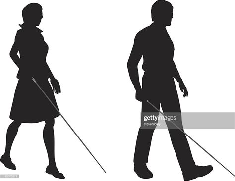 Blind People Vector Art Getty Images
