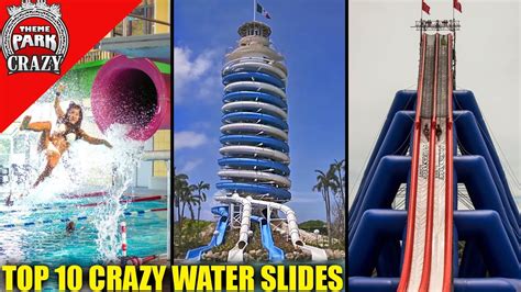 Top 10 Crazy And Unique Water Slides Youtube
