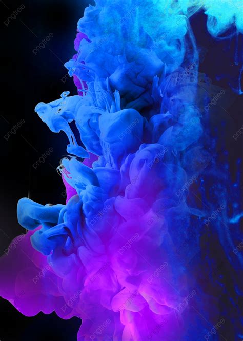 Blue And Purple Gradient Abstract Smoke Background Wallpaper Image For
