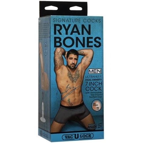 ryan bones 7 ultraskyn cock with removable vac u lock suction cup sex toys and adult novelties