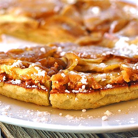 Baked Apple Pancake With Apple Cider Syrup Recipe Baked Apples
