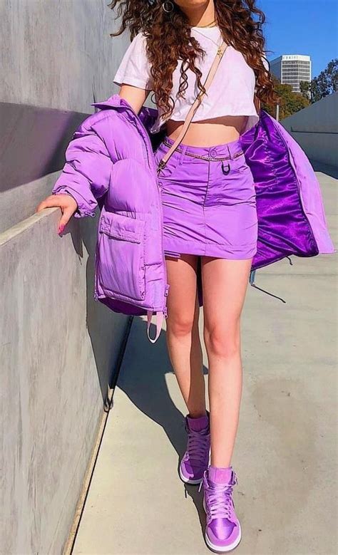 𝓕𝓾𝓷𝓜𝓸𝓻𝓷𝓲𝓷𝓰𝓼𝓦 𝓐𝓹𝓹𝓵𝓮𝓼 Colourful Outfits Purple Outfits Purple Fashion