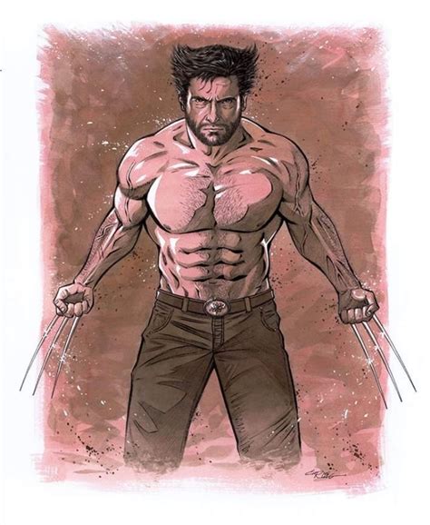 Wolverine Hugh Jackman By Chris Ring In Joe Fs Marvel Wolverine