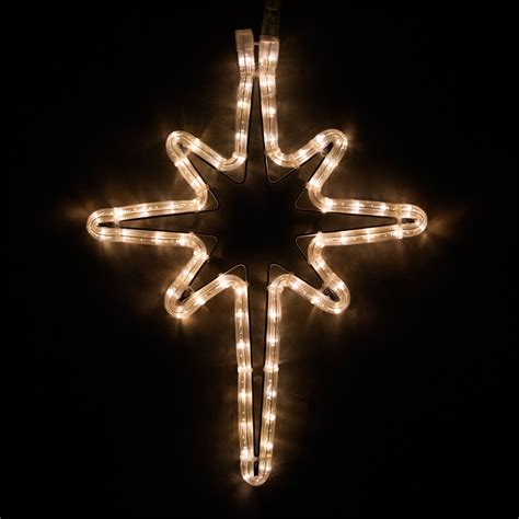 Led Bethlehem Star Warm White Lights